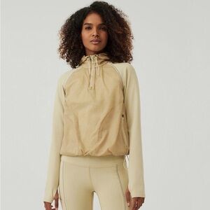 Outdoor Voices FrostKnit Hoodie and Flare Pants Set in Mojave Size Small